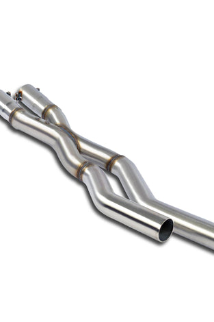 X-Pipe central Supersprint pour BMW E46 - Tous les modèles (Pour conversion moteur V8 S65)