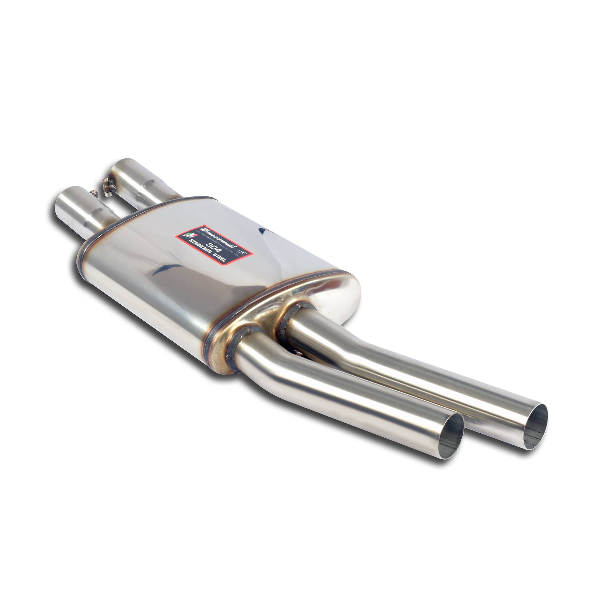 Silencieux central Supersprint pour BMW E46 - Tous les modèles (Per conversione motore N51 / N52 / N52N / N53)