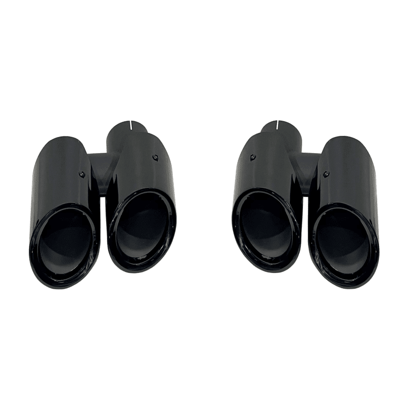 2 Embouts d'échappement pour Porsche Macan 2014-2020 Look 2023 - KDMPARTS EUROPE TUNING STORE