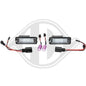 2 Feux LED d'éclairage de plaque d'immatriculation DIEDERICHS Numéro OEM : 2215392 compatibles avec VOLKSWAGEN, BENTLEY, PORSCHE, SEAT, SKODA - KDMPARTS EUROPE TUNING STORE