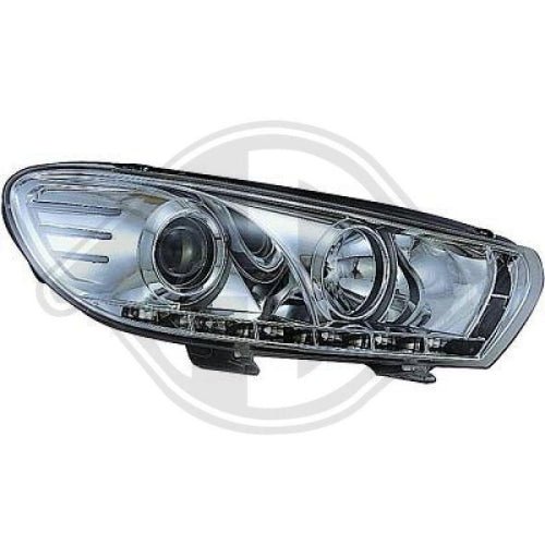 2 Phares avant chrome droit / gauche DIEDERICHS pour VOLKSWAGEN SCIROCCO 3 Année à partir de: 07/2015 - KDMPARTS EUROPE TUNING STORE