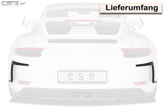 2 Prises d'air du pare chocs arrière Porsche 911/991 GT3 / GT3RS - KDMPARTS EUROPE TUNING STORE