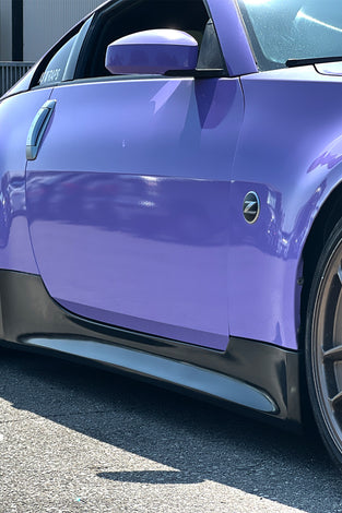 Bas de caisse latéraux pour Nissan 350Z 2003-2008 Style VTX polyuréthane