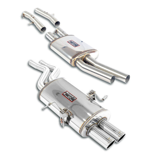 Ligne d'échappement Touring package Avec homologation CEE Supersprint pour BMW E46 325i (Berline - Break) ' 01 ->