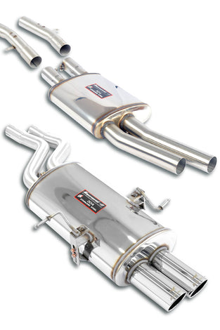 Ligne d'échappement Touring package Avec homologation CEE Supersprint pour BMW E46 325i (Berline - Break) ' 01 ->
