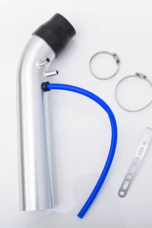 Kit de Conduit d'Admission directe Universel ( 76mm ) en Alliage d'Aluminium pour Voiture