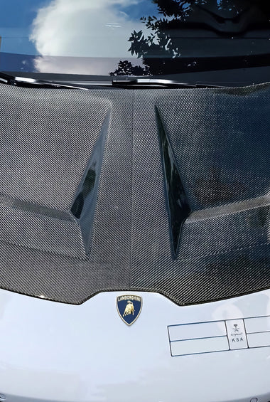Capot avant en fibre de carbone, de DMC pour Lamborghini Huracan STO Coupé et Spyder