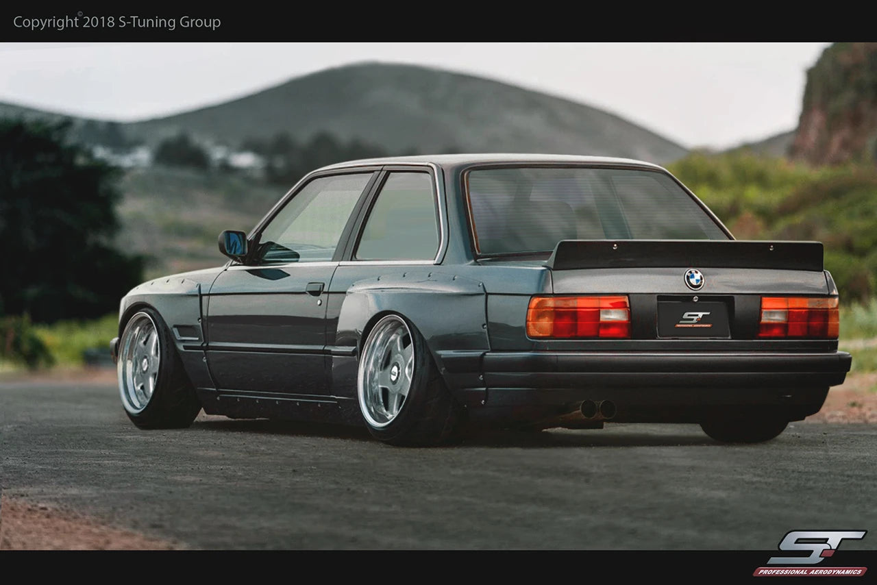 TRUNK SPOILER WING FOR BMW E30