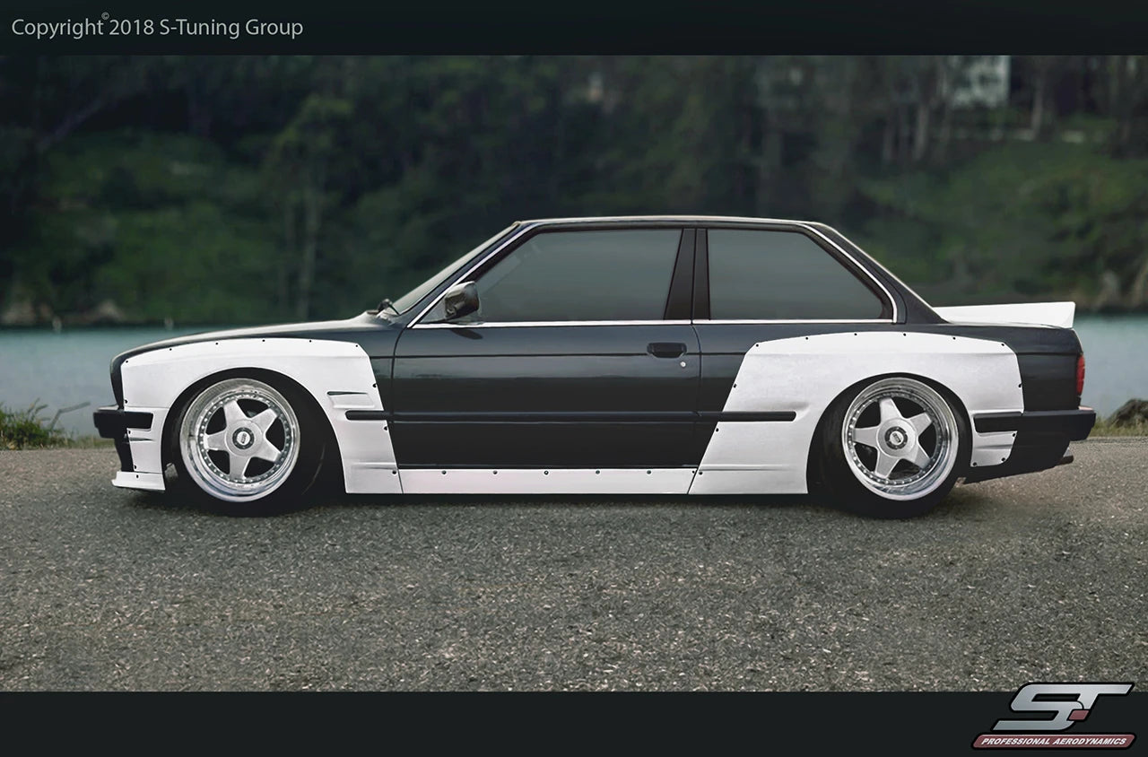 V2 WIDE BODY KIT FOR BMW E30