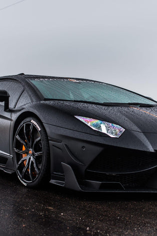 Jupes latérales en fibre de carbone « E-GT » DMC pour Lamborghini Aventador Coupé et Roadster d'origine