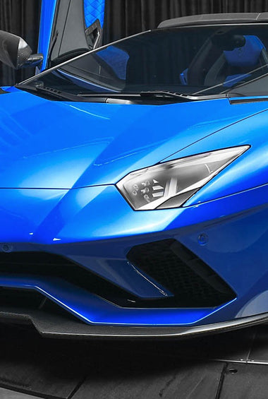 Pare chocs avant en fibre de carbone « LP740 » de DMC pour Lamborghini Aventador, S Coupé et Roadster d'origine