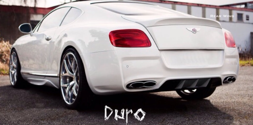 Spoiler posteriore in fibra di carbonio DMC in stile "ala d'anatra" per Bentley Continental GT Coupé e GTC 2012-2018