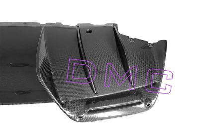 Diffuseur arrière en fibre de carbone pour Ferrari 296 GTB / 296 Assetto Fiorano Coupé et Spider