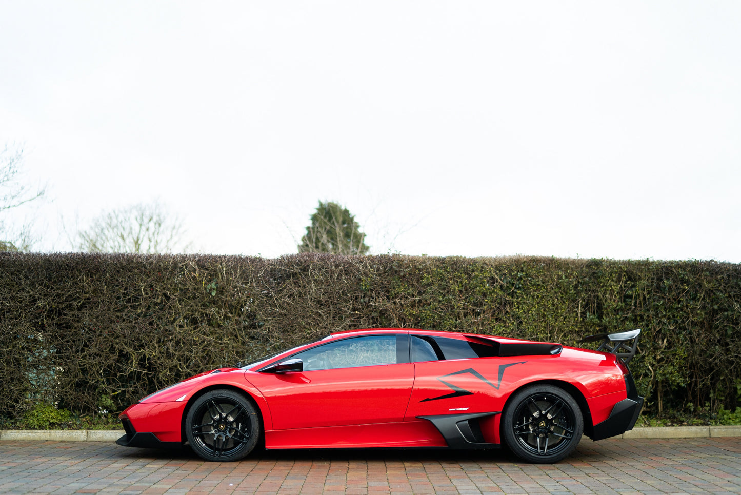 Aileron spoiler arrière en fibre de carbone « SV / Superveloce » de DMC pour Lamborghini Murcielago Coupé et Roadster d'origine