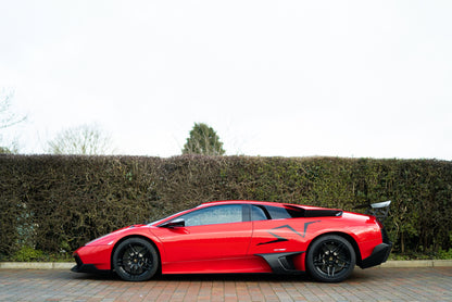 Aileron spoiler arrière en fibre de carbone « SV / Superveloce » de DMC pour Lamborghini Murcielago Coupé et Roadster d'origine