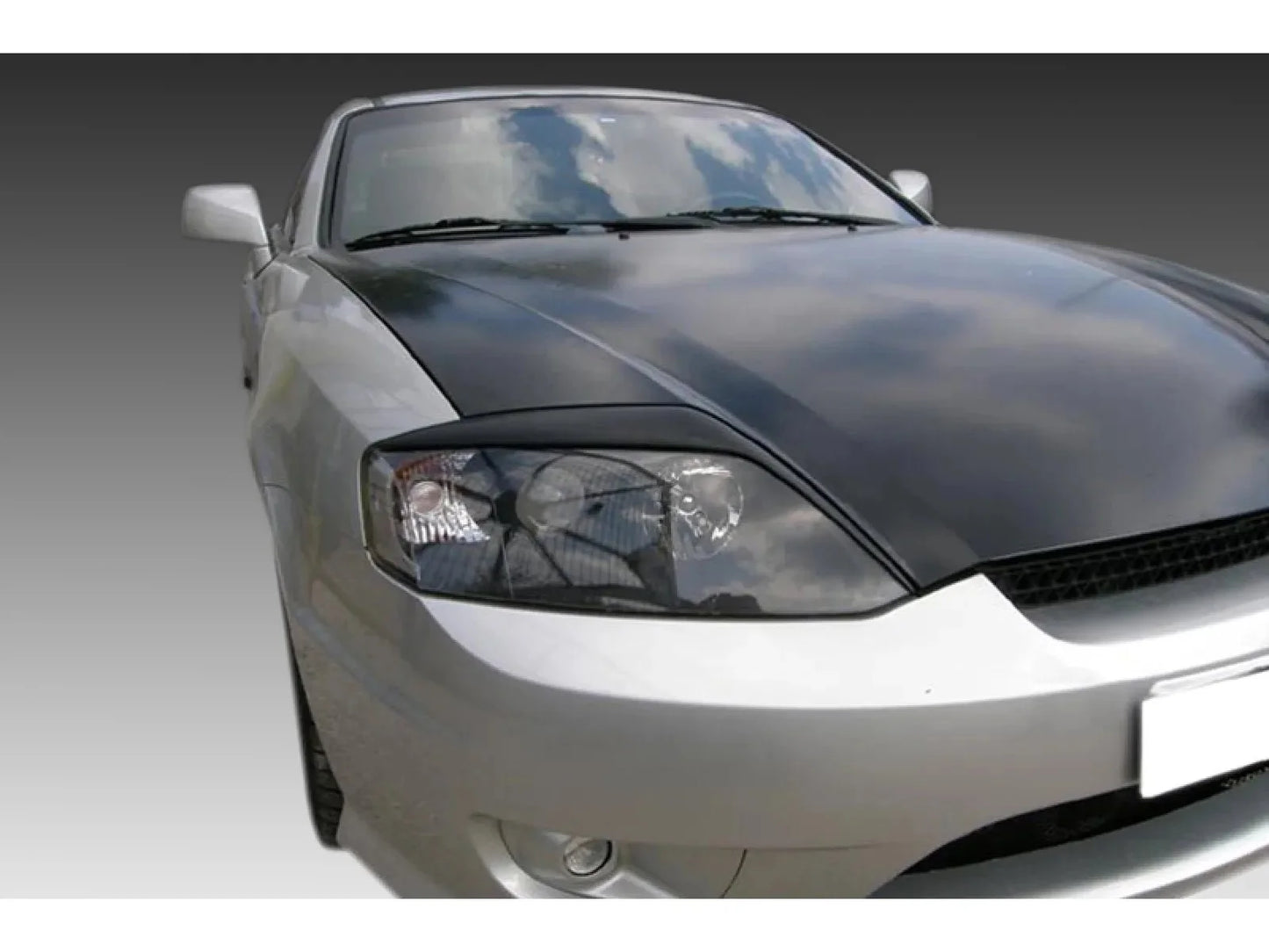 2 Paupières de phares pour Hyundai Coupé / Tuscani / Tiburon Mk2 (2002-2008) - MS accessoires Auto