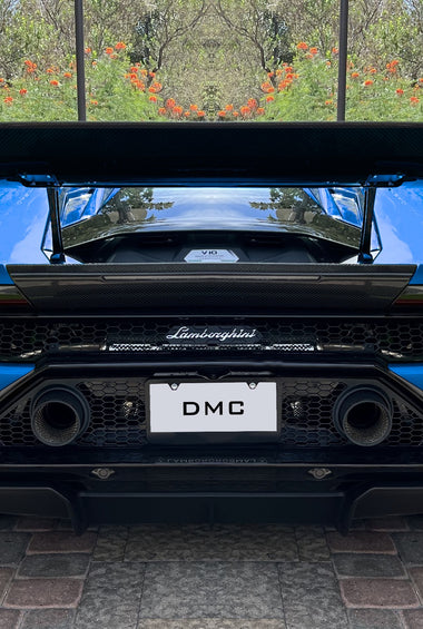 Aileron spoiler en fibre de carbone « GT3 » de DMC pour Lamborghini Huracan EVO Coupé et Spyder d'origine