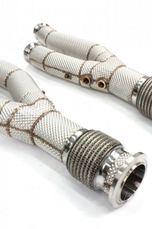 Tuyaux d'échappement en acier inoxydable ZESAD pour Lamborghini Aventador Coupé et Roadster d'origine