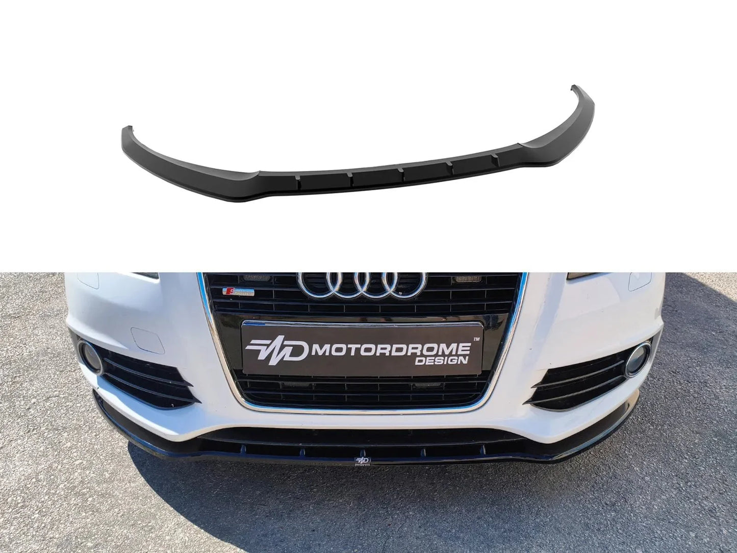 Lame de pare chocs avant pour Audi A3 S-Line 8P restylée (2008-2012) - MS accessoires Auto