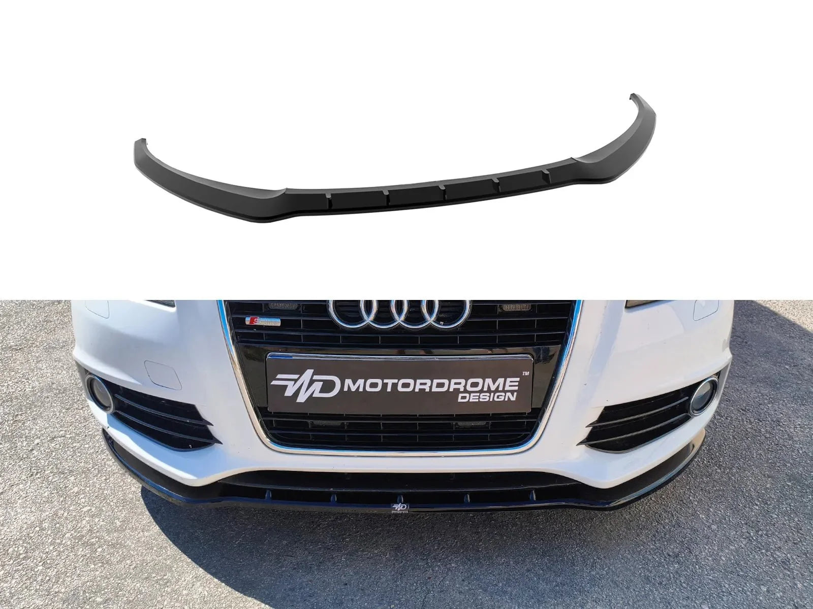 Lame de pare chocs avant pour Audi A3 S-Line 8P restylée (2008-2012) - MS accessoires Auto