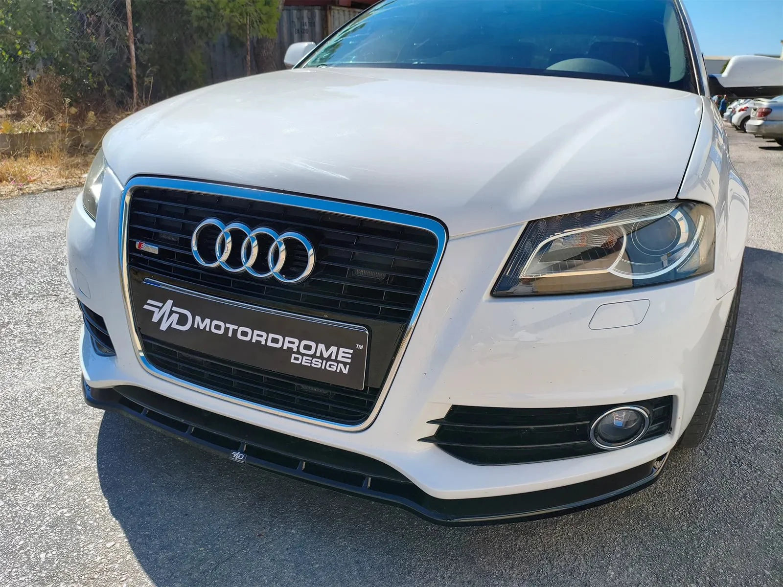 Lame de pare chocs avant pour Audi A3 S-Line 8P restylée (2008-2012) - MS accessoires Auto