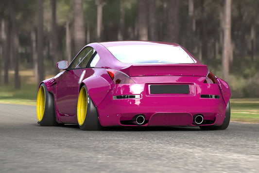 AILERON SPOILER NISSAN 350Z STYLE ROCKET BUNNY 2003 - 2009