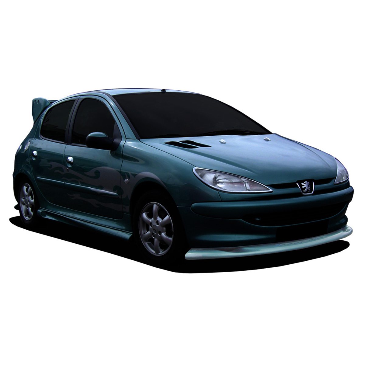 Lame de pare chocs avant pour Peugeot 206 (98-08)