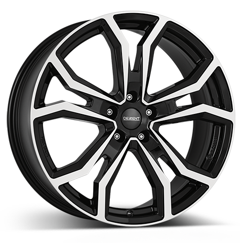 Jante Alu DEZENT TV dark 19x9 ET25 5x112/66.6