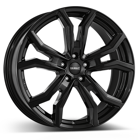 Jante Alu DEZENT TV black 19x9 ET25 5x112/66.6