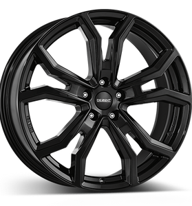 Jante Alu DEZENT TV black 19x9 ET25 5x112/66.6