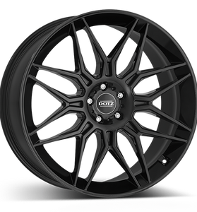 Jante Alu DOTZ LongBeach black 20x9 ET20 5x112/66.6