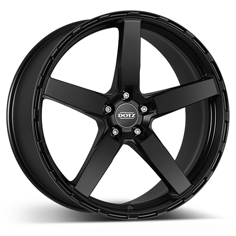 Cerchio in alluminio DOTZ MarinaBay nero 19x8 ET38 5x114.3/71.6 