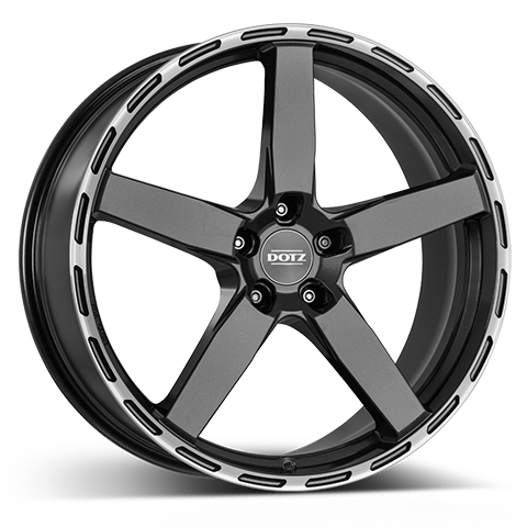 Jante Alu DOTZ MarinaBay dark 21x9 ET28 5x112/70.1