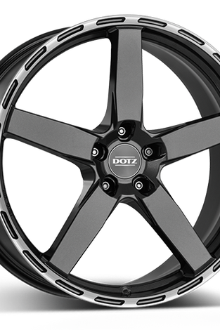 Jante Alu DOTZ MarinaBay dark 21x9 ET28 5x112/70.1