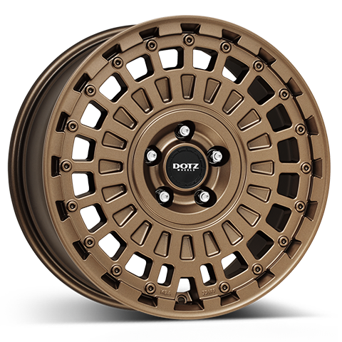 Jante Alu DOTZ 4x4 Talara bronze 17x8 ET20 6x139.7/106.1