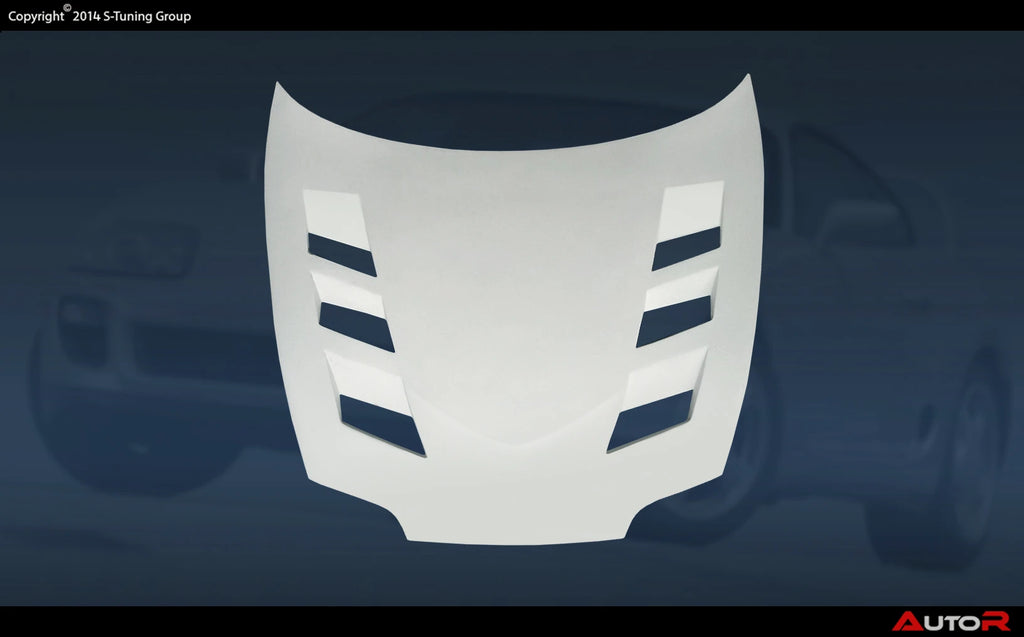 Motorhaube im AMS-Stil für Toyota Supra