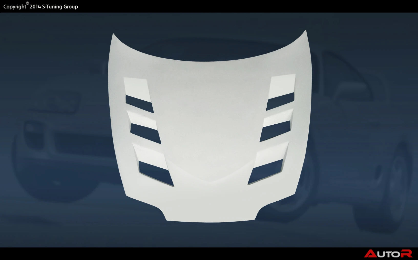 CAPOT MOTEUR STYLE AMS POUR TOYOTA SUPRA