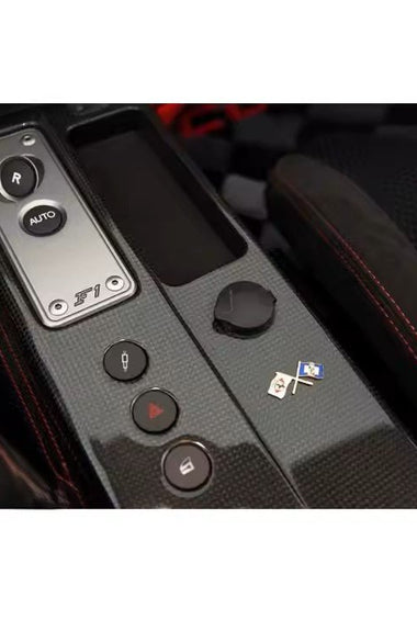 Accoudoir de console centrale pour Ferrari F430 Scuderia 16M LHD 2004 - 2009 en fibre de Carbone - KDMPARTS EUROPE TUNING STORE