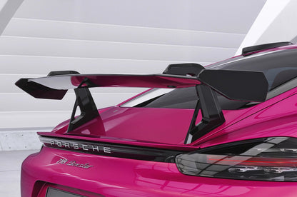 Aileron arrière en col de cygne avec ABE pour Porsche 718 Cayman (Type 982) - KDMPARTS EUROPE TUNING STORE