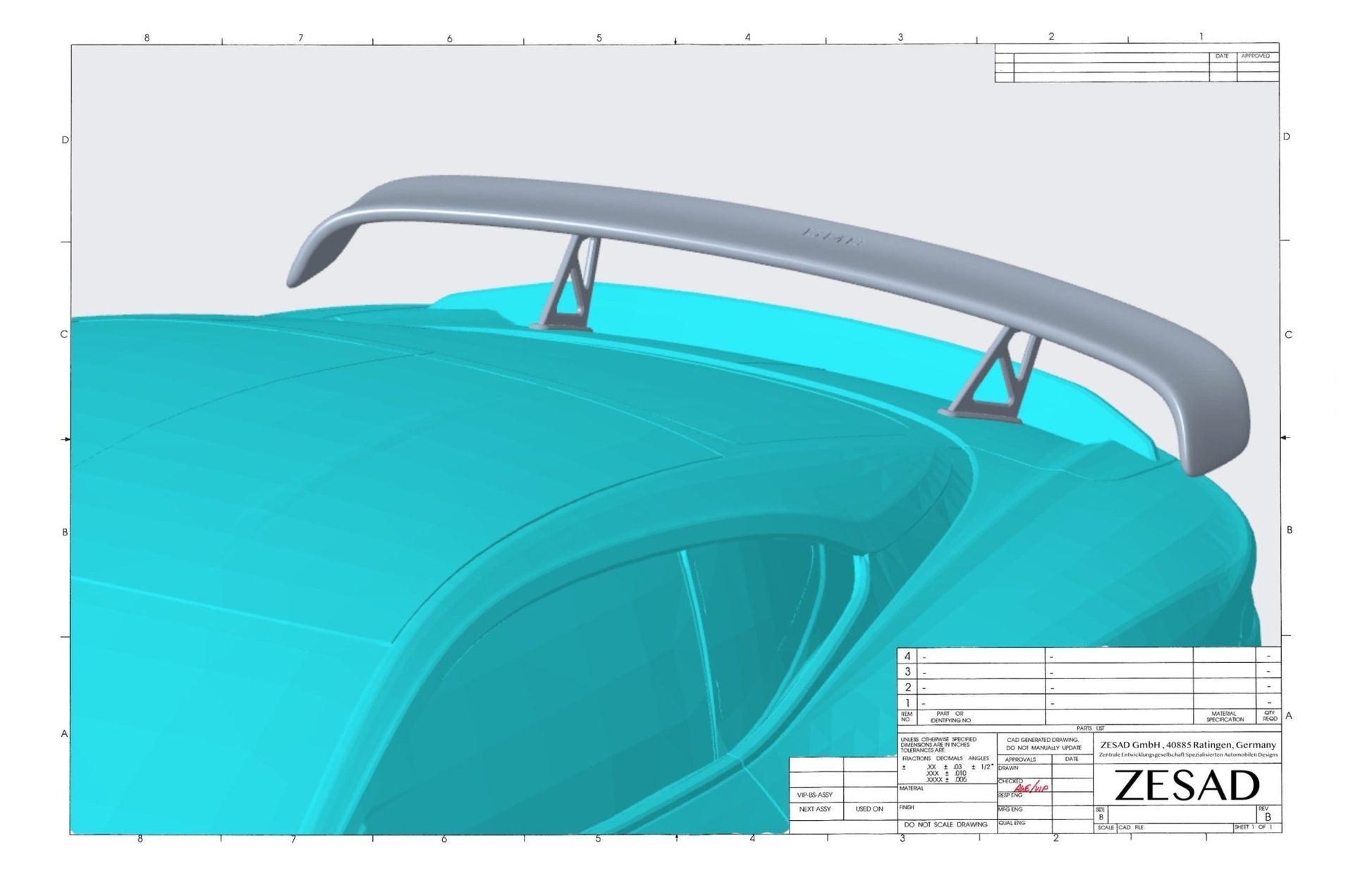 Aileron arrière en fibre de carbone de DMC pour Aston Martin DBS V12 Coupé et Volante (2018 - 2025) - KDMPARTS EUROPE TUNING STORE