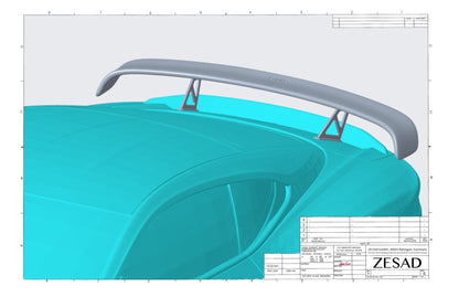 Aileron arrière en fibre de carbone de DMC pour Aston Martin DBS V12 Coupé et Volante (2018 - 2025) - KDMPARTS EUROPE TUNING STORE