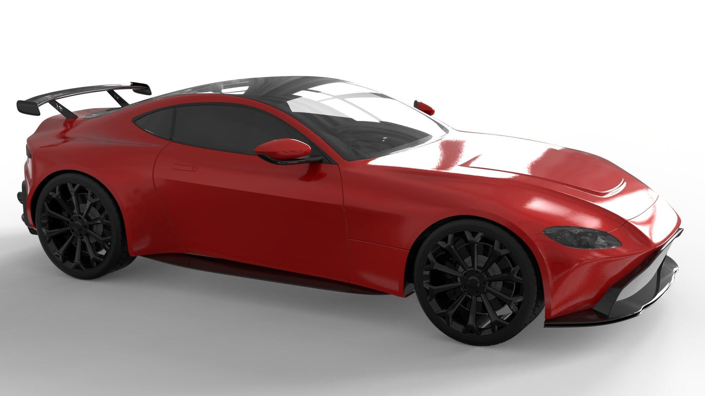 Aileron arrière en fibre de carbone « F1 » de DMC pour Aston Martin Vantage Coupé et Roadster d'origine 2018+ - KDMPARTS EUROPE TUNING STORE