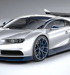 Aileron arrière en fibre de carbone forgée DMC « Estremo » pour Bugatti Chiron - KDMPARTS EUROPE TUNING STORE