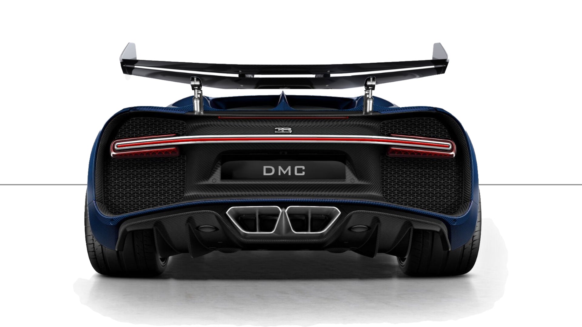 Aileron arrière en fibre de carbone forgée DMC « Estremo » pour Bugatti Chiron - KDMPARTS EUROPE TUNING STORE