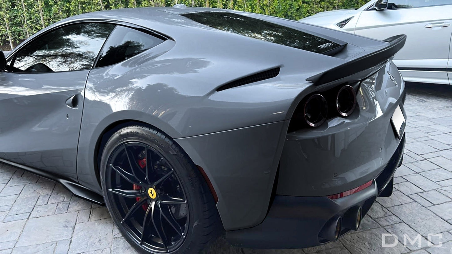 Aileron arrière en fibre de carbone pour Ferrari 812, de DMC pour version SF Competizione restylée - KDMPARTS EUROPE TUNING STORE
