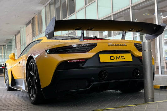Aileron arrière GT2 en fibre de carbone forgée de DMC pour Maserati MC20 Coupé et Spider Cielo - KDMPARTS EUROPE TUNING STORE