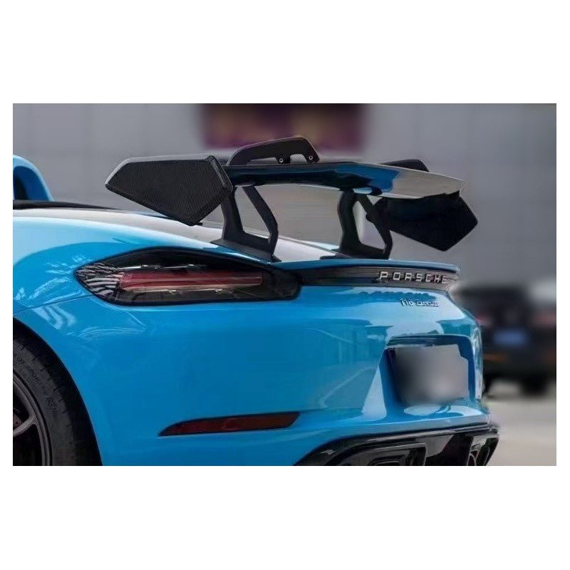 Aileron arrière pour Porsche Cayman 718 2017-2023 Look GT4RS - KDMPARTS EUROPE TUNING STORE