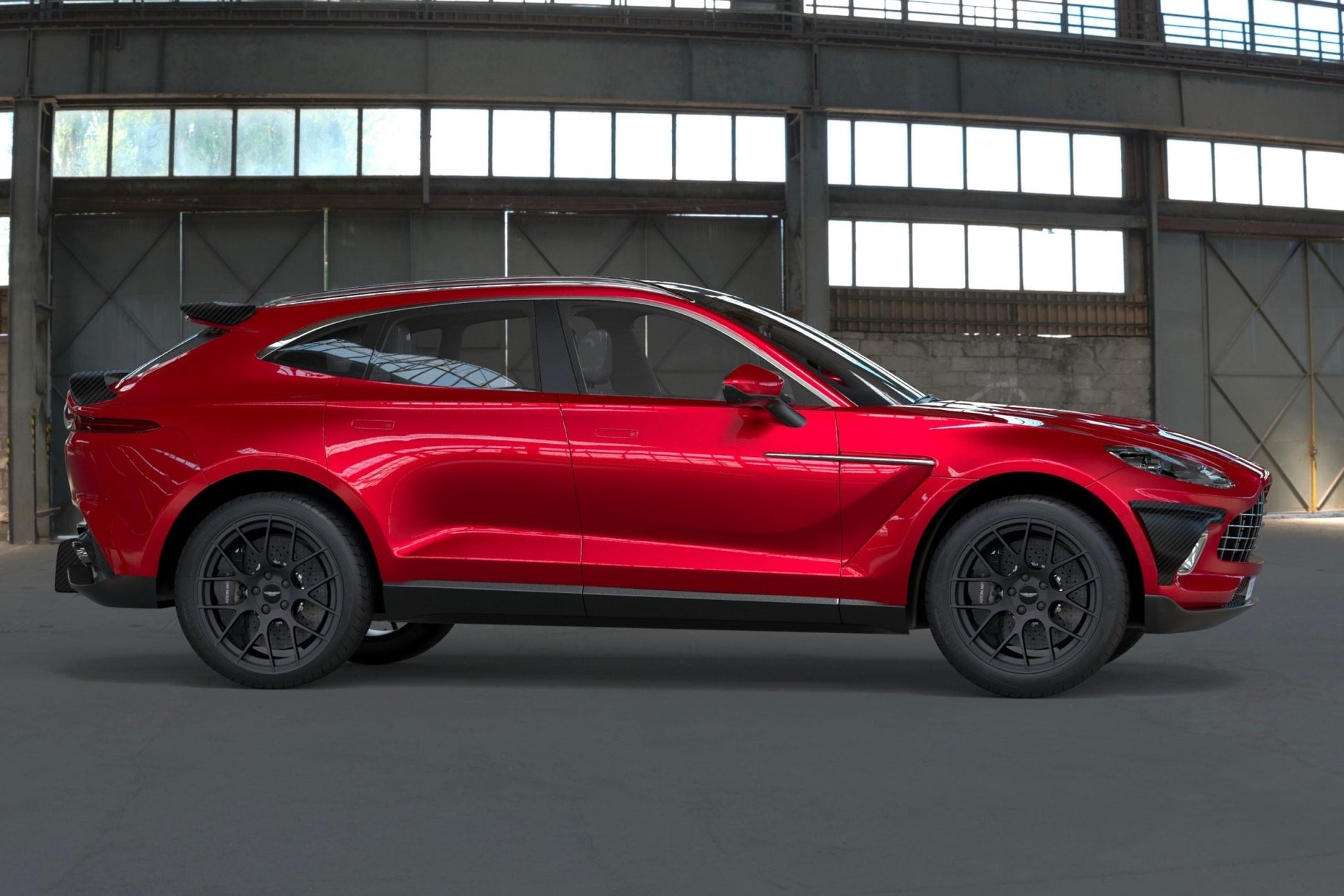 Aileron de coffre arrière en fibre de carbone de DMC pour Aston Martin DBX 2020+ - KDMPARTS EUROPE TUNING STORE