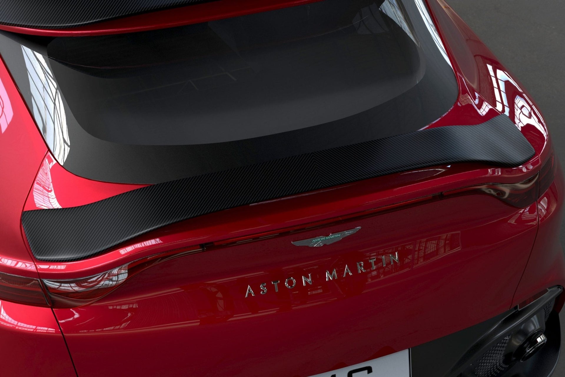 Aileron de coffre arrière en fibre de carbone de DMC pour Aston Martin DBX 2020+ - KDMPARTS EUROPE TUNING STORE