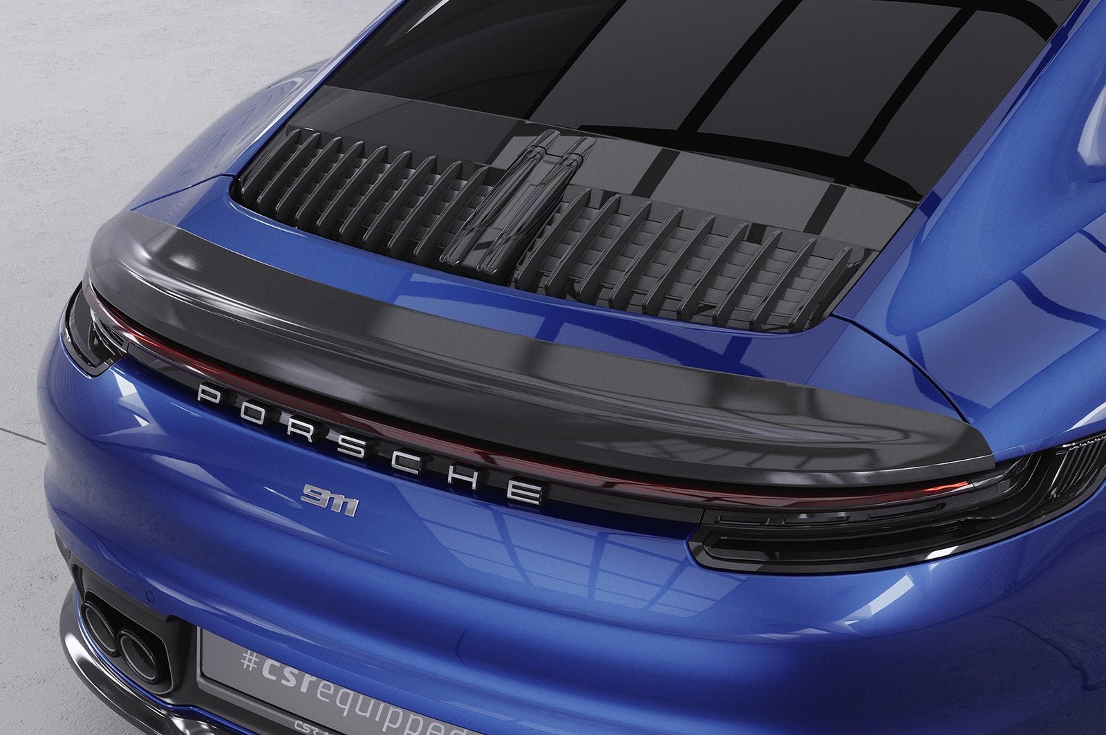 Aileron de coffre arrière homologué ABE pour Porsche 911 / 992 - KDMPARTS EUROPE TUNING STORE